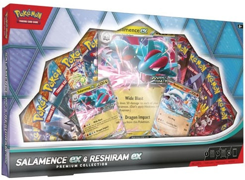 Pokemon: Premium Collection Salamence EX & Reshiram EX | Cards and Coasters CA