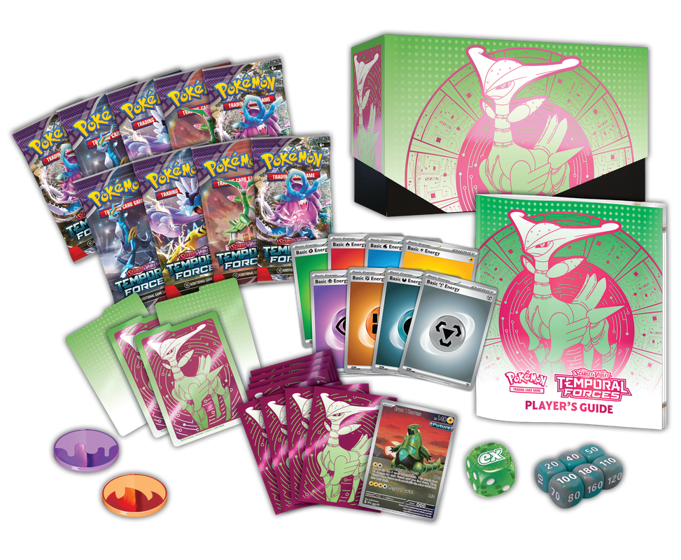 Pokemon Elite Trainer box - Temporal Forces | Cards and Coasters CA