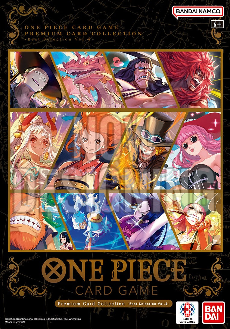 One Piece: Premium Card Collection Best Selection Vol. 4 | Cards and Coasters CA