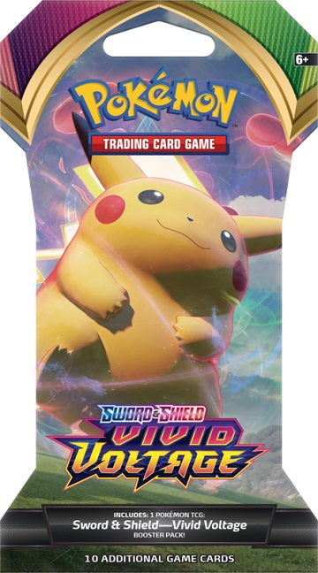 Pokemon: Sword & Shield: Vivid Voltage Blister Pack | Cards and Coasters CA