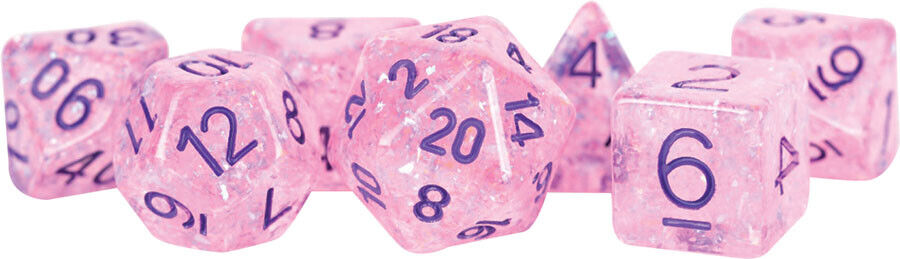 FanRoll Dice Set Flash Pink | Cards and Coasters CA