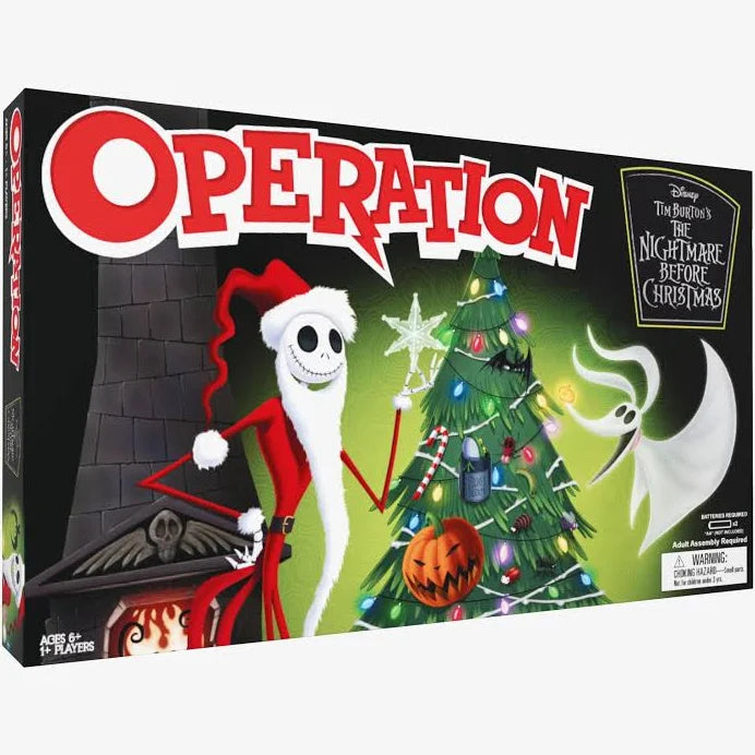 Operation - The Nightmare Before Christmas | Cards and Coasters CA
