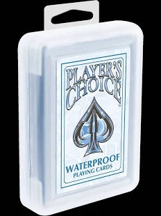 Players Choice - Waterproof Clear playing Cards | Cards and Coasters CA