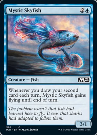 Mystic Skyfish [Core Set 2021] | Cards and Coasters CA