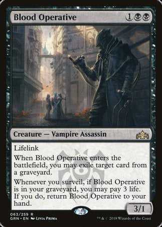 Blood Operative [Guilds of Ravnica] | Cards and Coasters CA