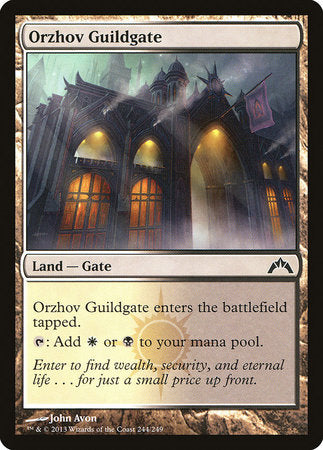 Orzhov Guildgate [Gatecrash] | Cards and Coasters CA