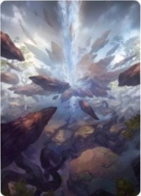 Prismatic Vista Art Card [Zendikar Rising Art Series] | Cards and Coasters CA