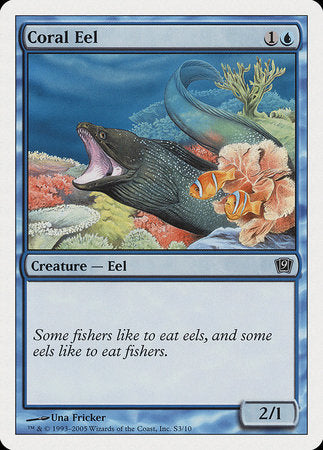 Coral Eel [Ninth Edition] | Cards and Coasters CA
