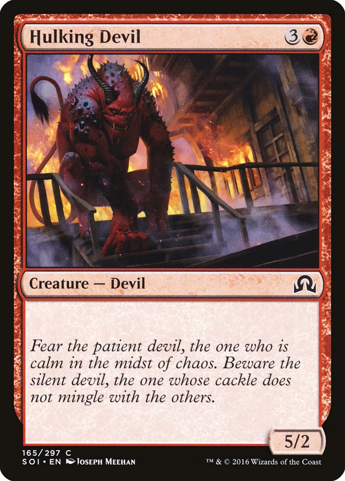 Hulking Devil [Shadows over Innistrad] | Cards and Coasters CA