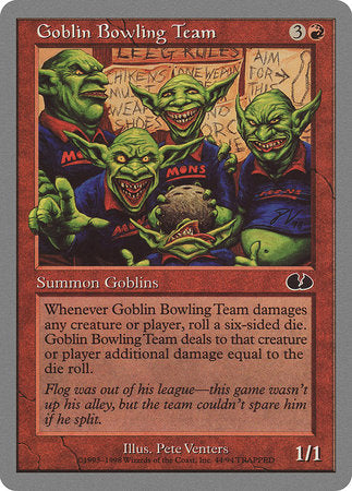 Goblin Bowling Team [Unglued] | Cards and Coasters CA