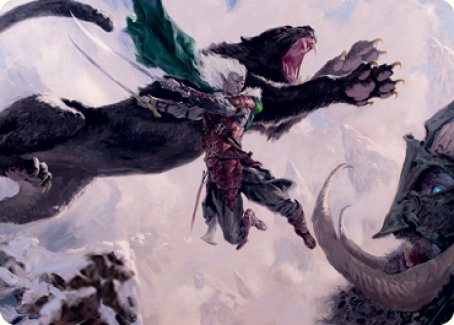 Drizzt Do'Urden Art Card [Dungeons & Dragons: Adventures in the Forgotten Realms Art Series] | Cards and Coasters CA