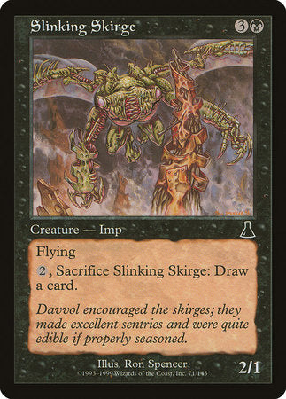 Slinking Skirge [Urza's Destiny] | Cards and Coasters CA
