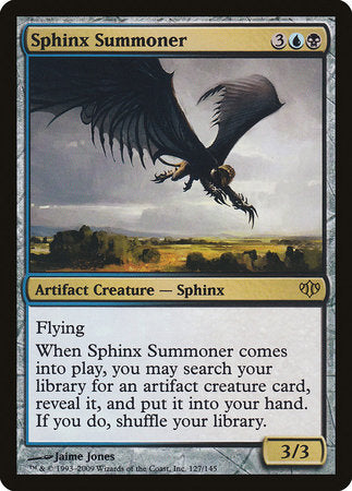 Sphinx Summoner [Conflux] | Cards and Coasters CA