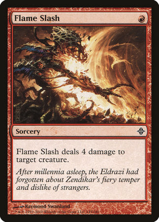 Flame Slash [Rise of the Eldrazi] | Cards and Coasters CA