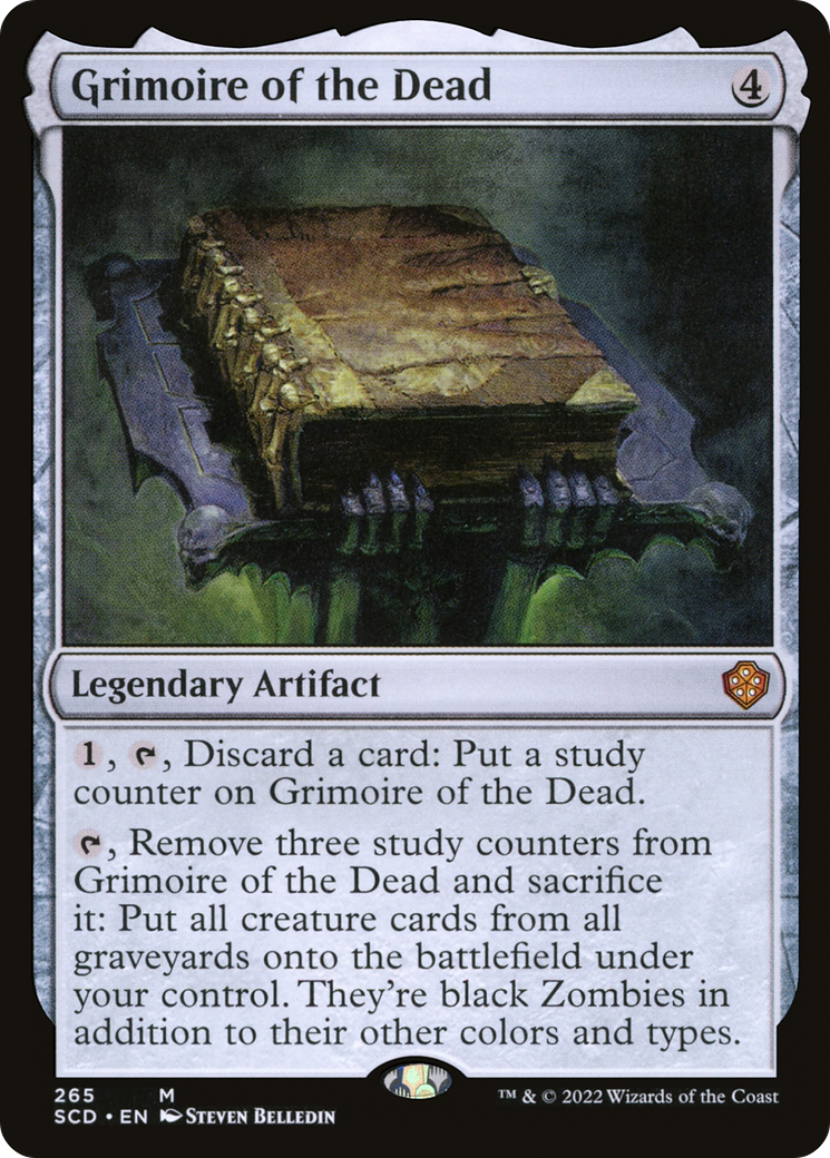 Grimoire of the Dead [Starter Commander Decks] | Cards and Coasters CA