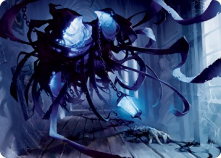 Spectral Adversary Art Card [Innistrad: Midnight Hunt Art Series] | Cards and Coasters CA