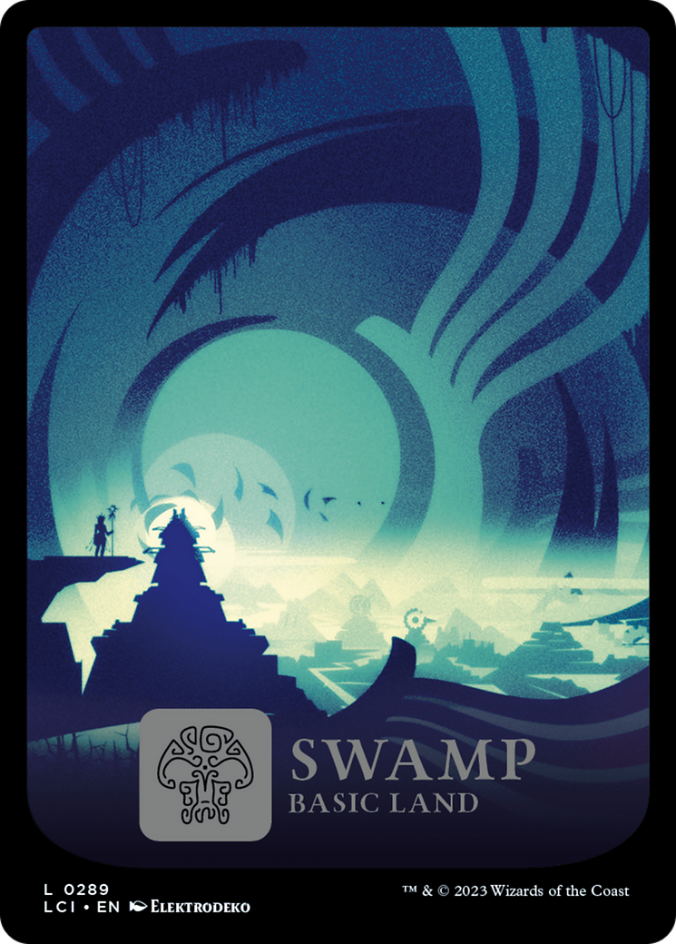 Swamp (0289) [The Lost Caverns of Ixalan] | Cards and Coasters CA