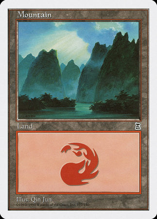 Mountain (177) [Portal Three Kingdoms] | Cards and Coasters CA