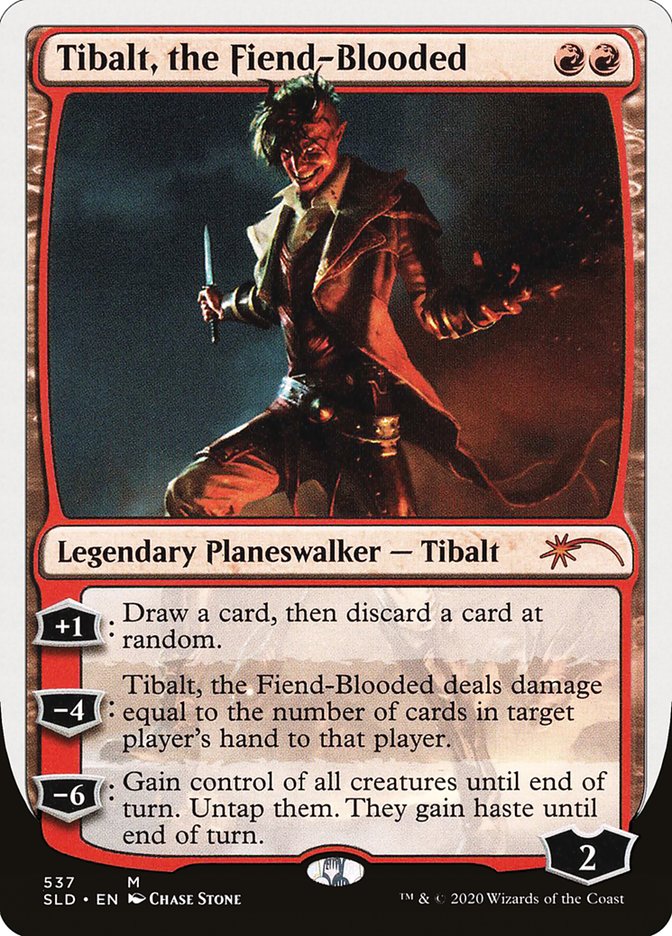 Tibalt, the Fiend-Blooded [Secret Lair Drop Promos] | Cards and Coasters CA