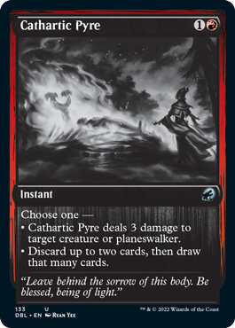 Cathartic Pyre [Innistrad: Double Feature] | Cards and Coasters CA