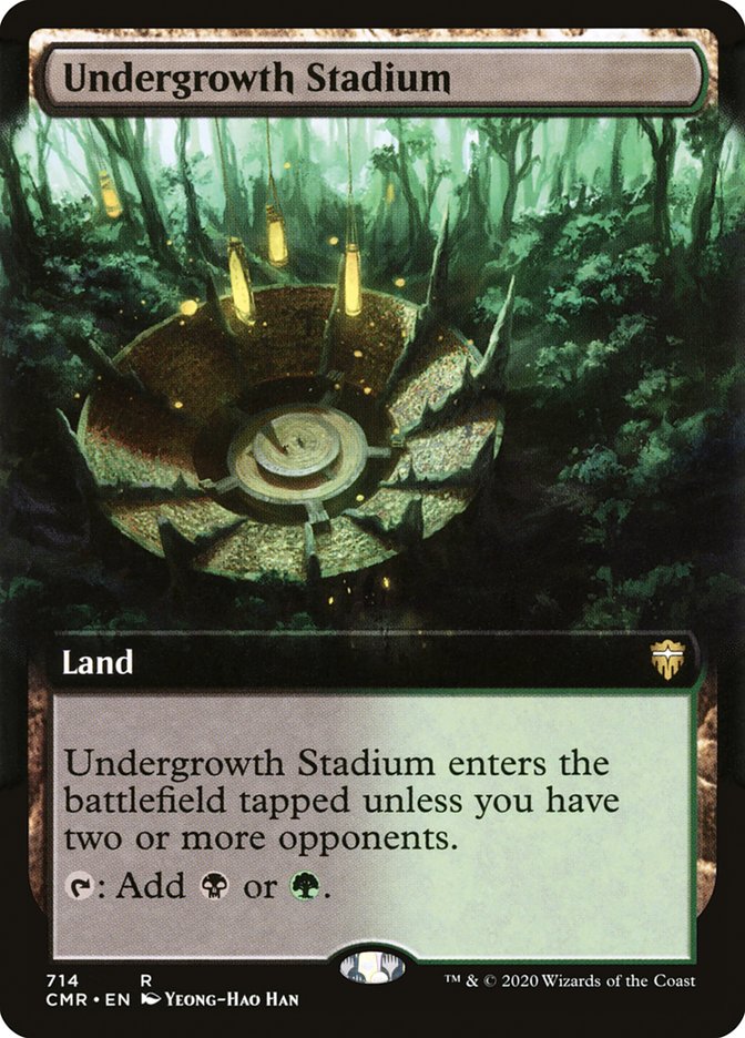 Undergrowth Stadium (Extended) [Commander Legends] | Cards and Coasters CA