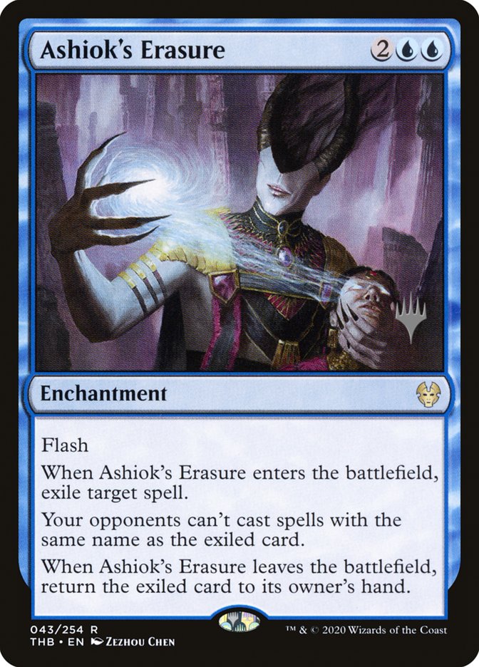 Ashiok's Erasure (Promo Pack) [Theros Beyond Death Promos] | Cards and Coasters CA