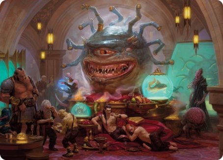 Xanathar, Guild Kingpin Art Card [Dungeons & Dragons: Adventures in the Forgotten Realms Art Series] | Cards and Coasters CA