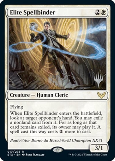 Elite Spellbinder (Promo Pack) [Strixhaven: School of Mages Promos] | Cards and Coasters CA