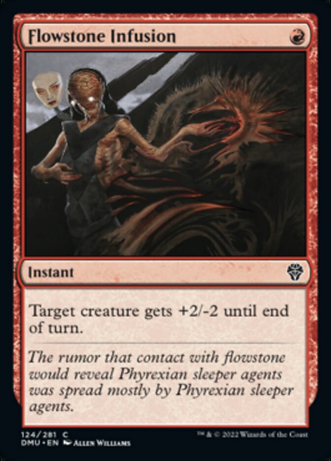 Flowstone Infusion [Dominaria United] | Cards and Coasters CA