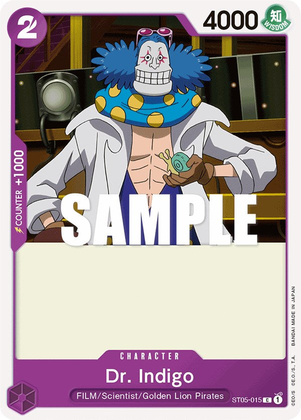 Dr. Indigo [Starter Deck: Film Edition] | Cards and Coasters CA