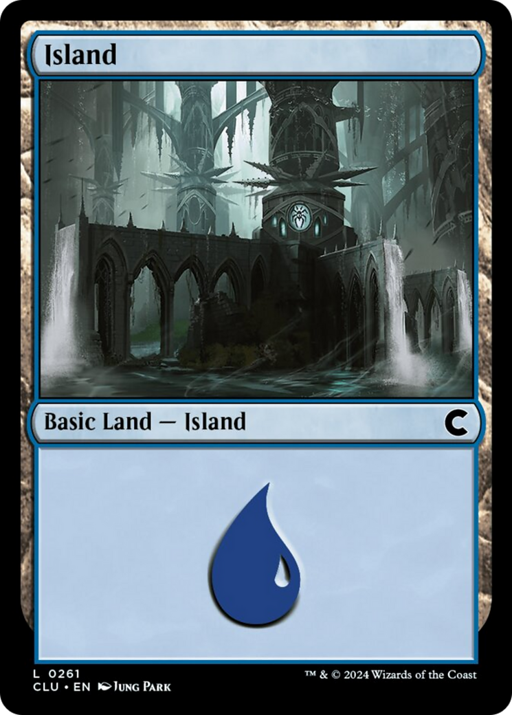 Island (0261) [Ravnica: Clue Edition] | Cards and Coasters CA