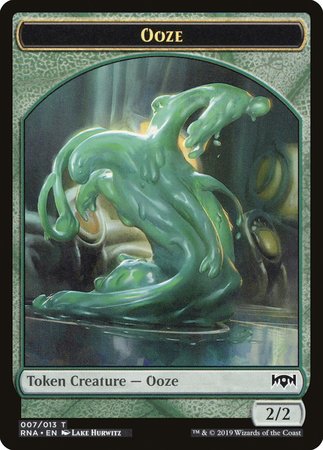 Ooze Token [Ravnica Allegiance Tokens] | Cards and Coasters CA
