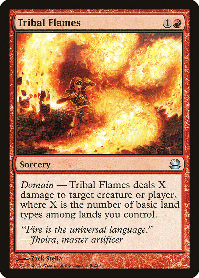 Tribal Flames [Modern Masters] | Cards and Coasters CA