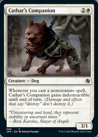 Cathar's Companion [Jumpstart] | Cards and Coasters CA