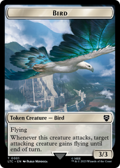 Bird // Goat Token [The Lord of the Rings: Tales of Middle-Earth Commander Tokens] | Cards and Coasters CA