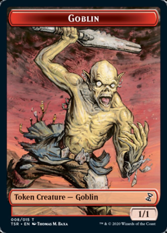 Goblin Token [Time Spiral Remastered Tokens] | Cards and Coasters CA