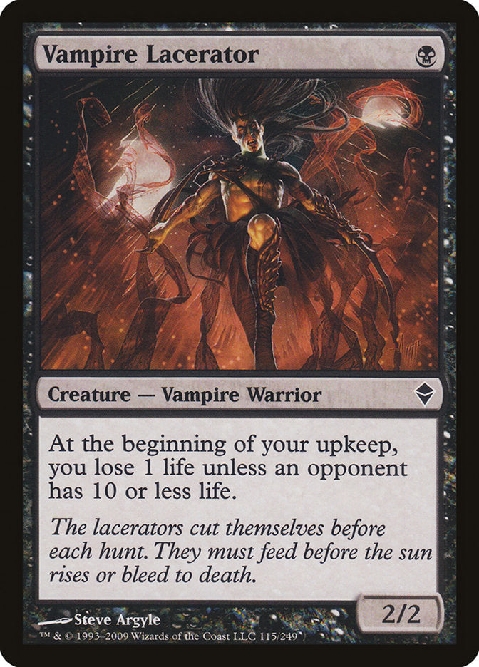 Vampire Lacerator [Zendikar] | Cards and Coasters CA