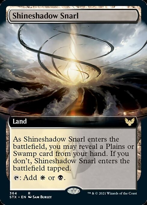 Shineshadow Snarl (Extended) [Strixhaven: School of Mages] | Cards and Coasters CA