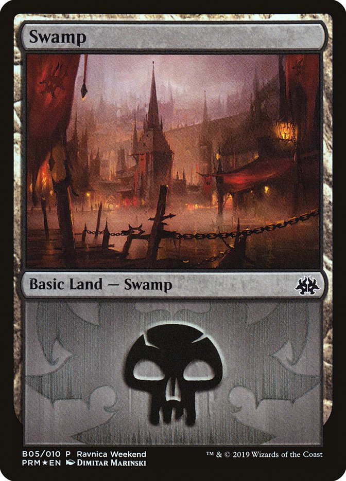 Swamp (B05) [Ravnica Allegiance Guild Kit] | Cards and Coasters CA