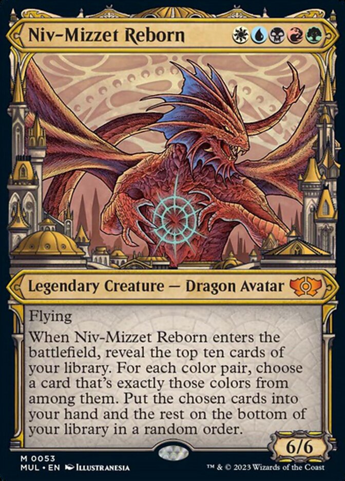 Niv-Mizzet Reborn [Multiverse Legends] | Cards and Coasters CA