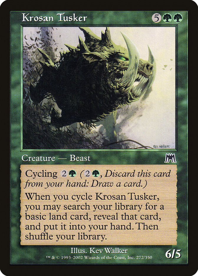 Krosan Tusker [Onslaught] | Cards and Coasters CA