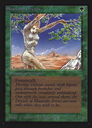 Shanodin Dryads (CE) [Collectors’ Edition] | Cards and Coasters CA