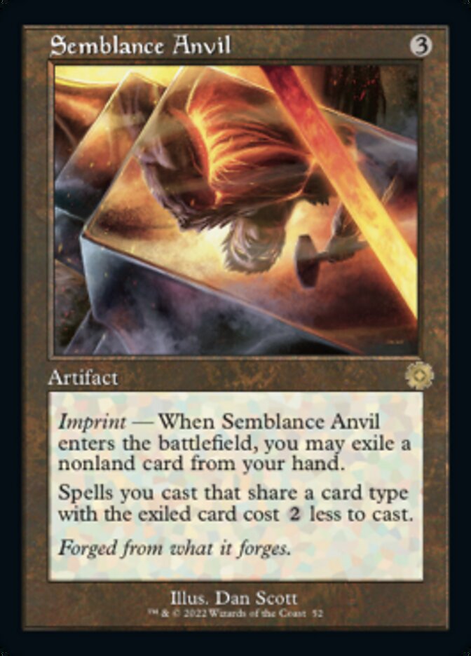 Semblance Anvil (Retro) [The Brothers' War Retro Artifacts] | Cards and Coasters CA