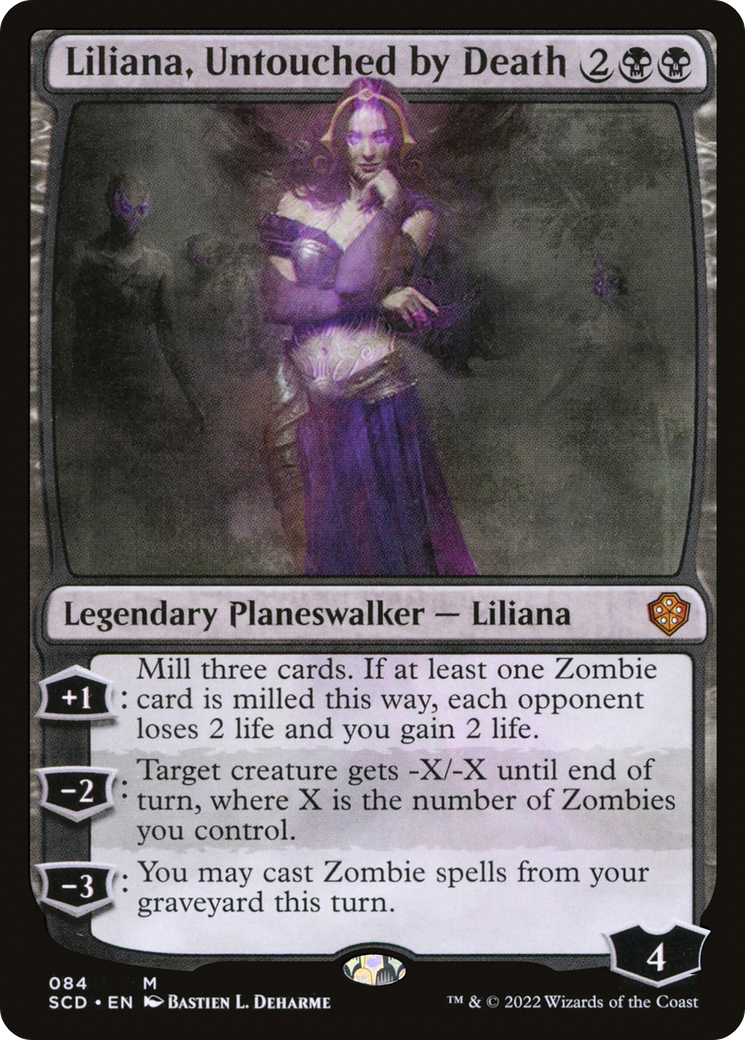 Liliana, Untouched by Death [Starter Commander Decks] | Cards and Coasters CA