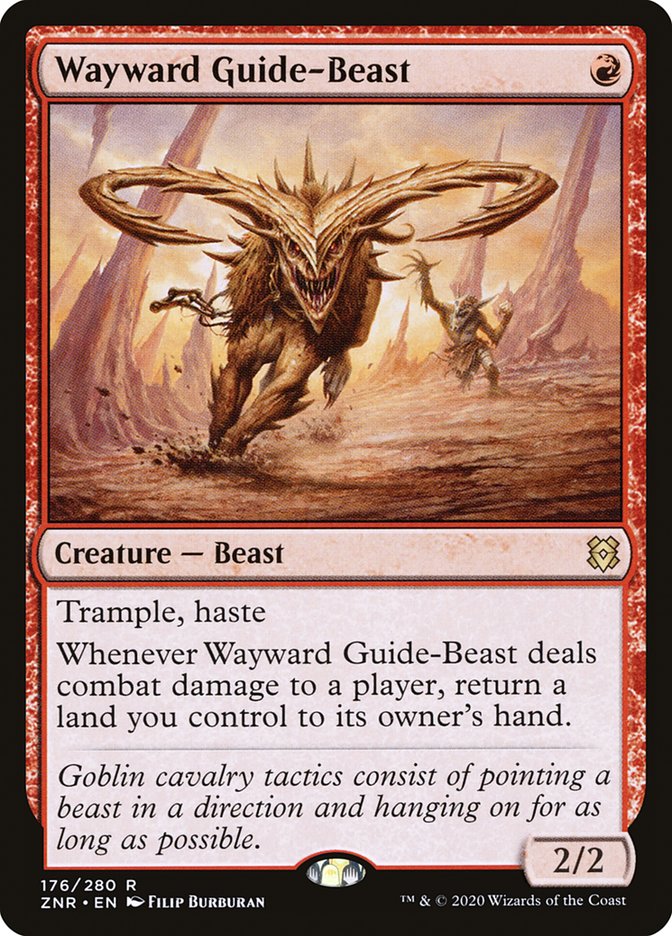 Wayward Guide-Beast [Zendikar Rising] | Cards and Coasters CA