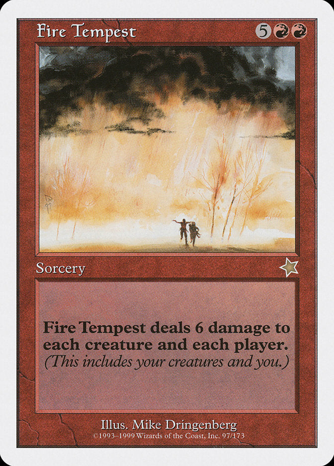 Fire Tempest [Starter 1999] | Cards and Coasters CA