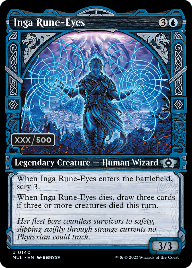 Inga Rune-Eyes (Serialized) [Multiverse Legends] | Cards and Coasters CA