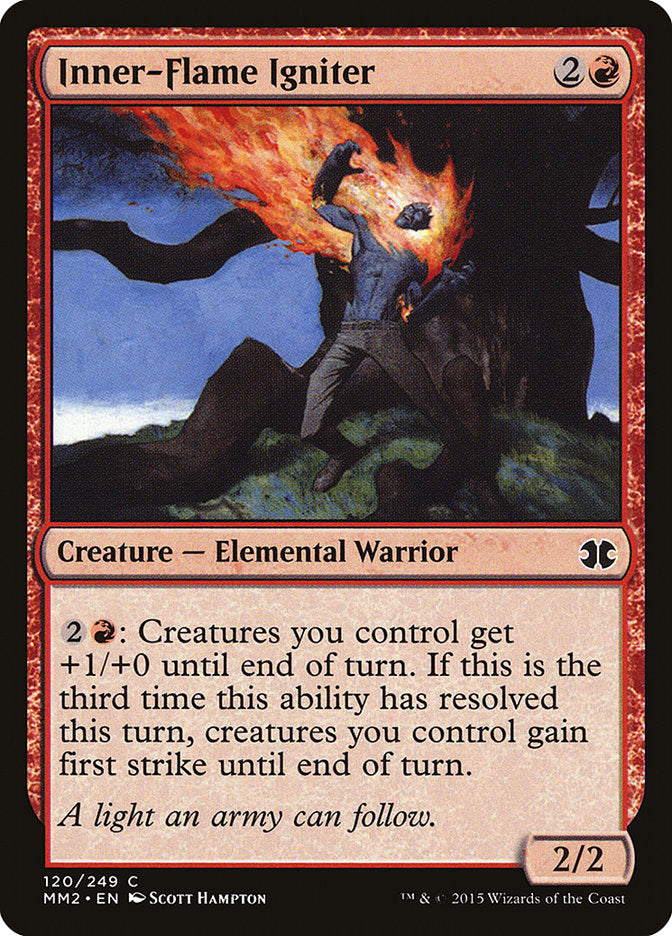 Inner-Flame Igniter [Modern Masters 2015] | Cards and Coasters CA