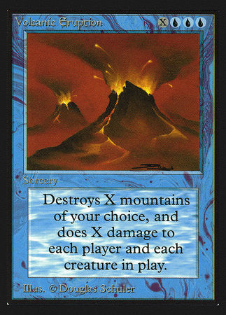 Volcanic Eruption (CE) [Collectors’ Edition] | Cards and Coasters CA