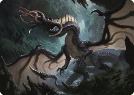 Brainstealer Dragon Art Card [Commander Legends: Battle for Baldur's Gate Art Series] | Cards and Coasters CA